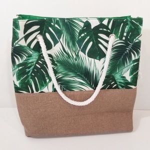 NEVER USED Chi for Ulta Beauty Palm Tree tote